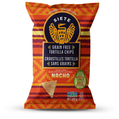 Siete Grain Free Tortilla Chips Nacho