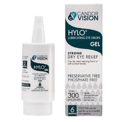 CandorVision HYLO GEL Lubricating Eye Drops