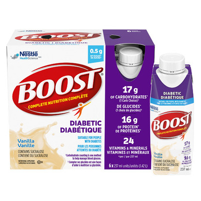 Boost Diabetic Vanilla Nutritional Supplement Drink