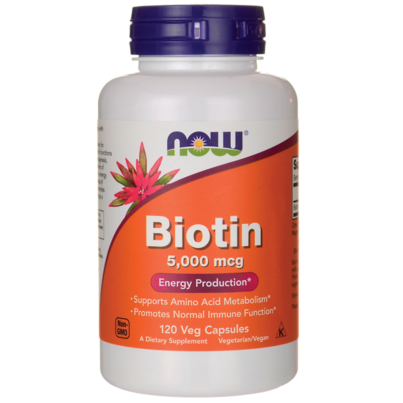NOW Foods Biotin 5000 Mcg