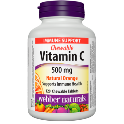 Webber Naturals Vitamin C Chewable Orange