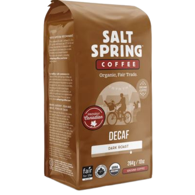 Salt Spring Coffee Decaf Dark Ground