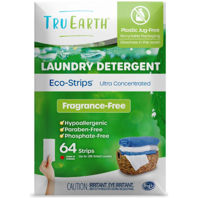 Tru Earth Platinum Eco- Strips Laundry Detergent Fragrance-Free