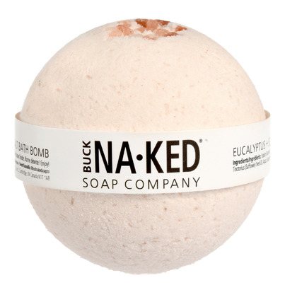 Buck Naked Soap Company Eucalyptus & Himalayan Salt Bath Bomb