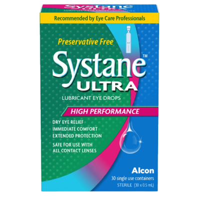 Systane Ultra Preservative-Free Lubricant Eye Drops