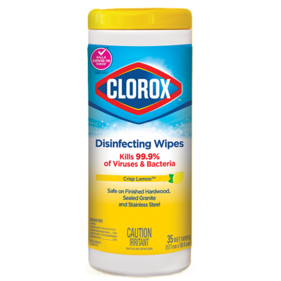 Clorox Disinfecting Wipes Lemon