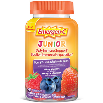 Emergen-C Junior Immune Support Gummies Berry Bash