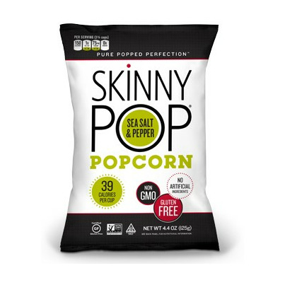 Skinny Pop Popcorn Sea Salt & Black Pepper