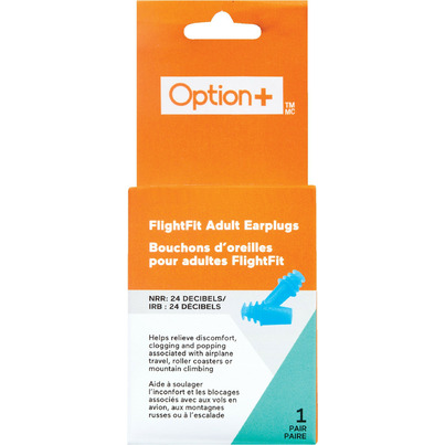 Option+ Flightfit Adult Earplugs