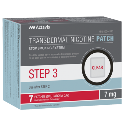 Actavis Step 3 Nicotine Patch 7mg
