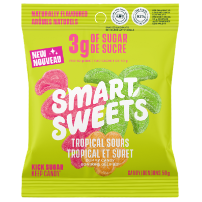 SmartSweets Tropical Sours Pouch