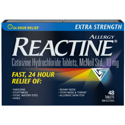 Reactine Extra Strength Reactine