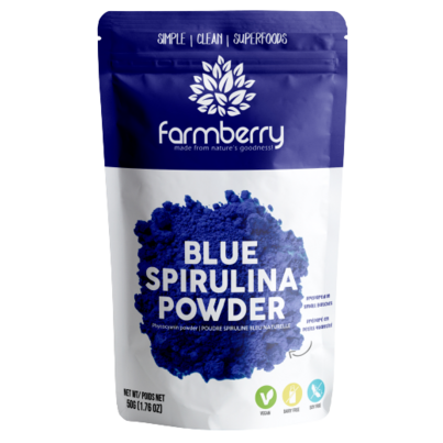 Farmberry Blue Spirulina Powder