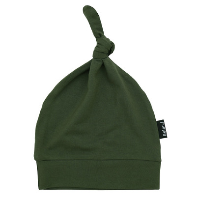 Belan.J Knotted Hats Forest Green