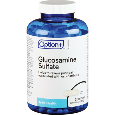 Option+ Glucosamine Sulfate 500mg