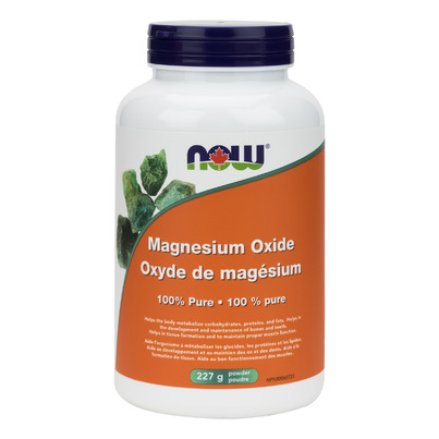 NOW Foods 100% Pure Magnesium Oxide Powder
