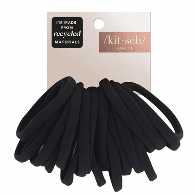 Kitsch Eco-Friendly Nylon Elastics Black