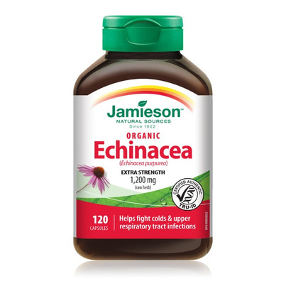Jamieson Organic Echinacea Extra Strength 1,200mg