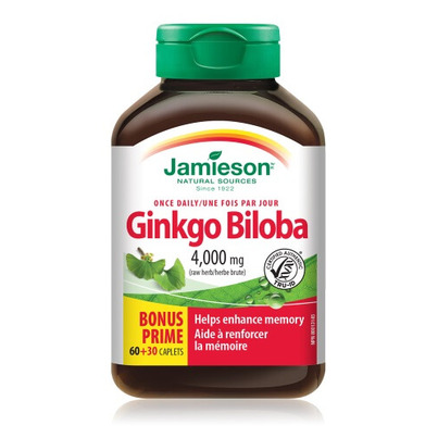 Jamieson Ginkgo Biloba Bonus Pack