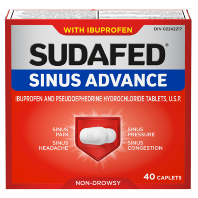 Sudafed Sinus Advance