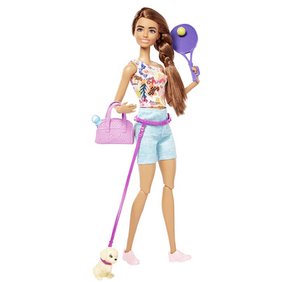 Barbie Doll And Accessories Gym