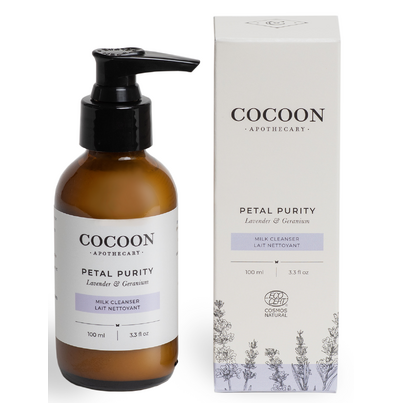 Cocoon Apothecary Petal Purity Facial Milk Cleanser