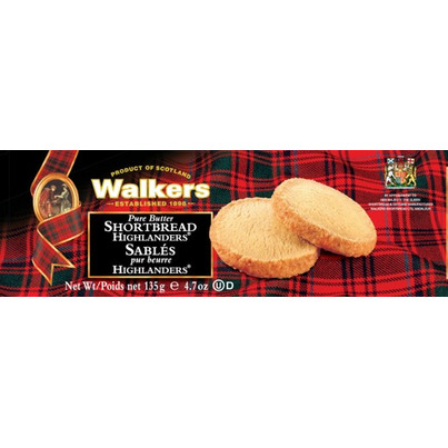 Walkers Highlanders Shortbread Cookies
