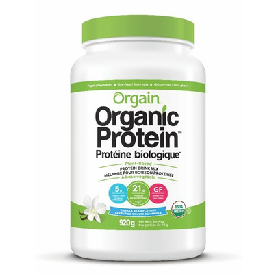 Orgain Organic Plant Protein Vanilla Bean