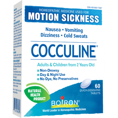 Boiron Cocculine For Motion Sickness