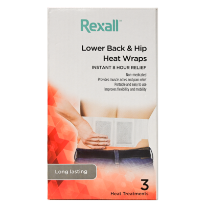 Rexall Back & Hip Heatwraps