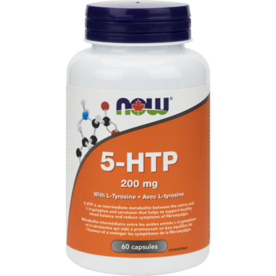 NOW Foods 5-HTP With Tyrosine Capsules