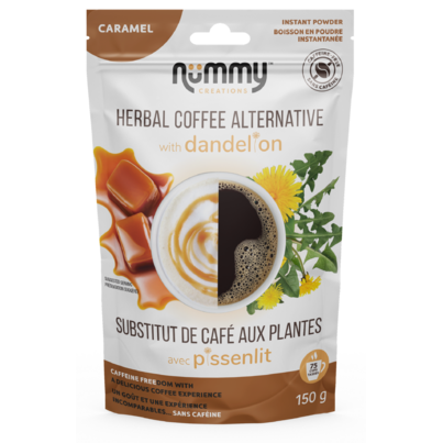 Nummy Creations Herbal Coffee Alternative Caramel