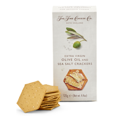 The Fine Cheese Co. Extra Virgin Olive Oil & Sea Salt Crackers