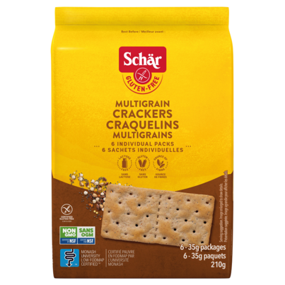 Schar Gluten Free Multigrain Crackers