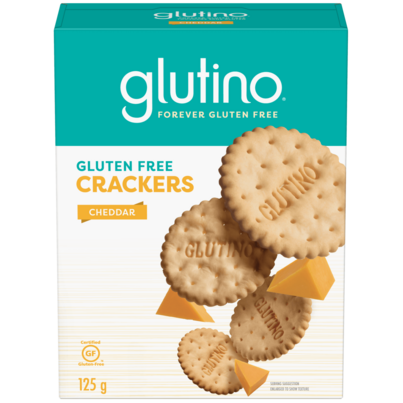 Glutino Gluten Free Cheddar Crackers