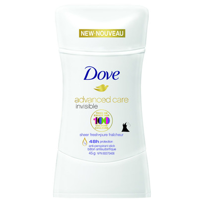 Dove Advanced Care Invisible Sheer Fresh Antiperspirant Stick
