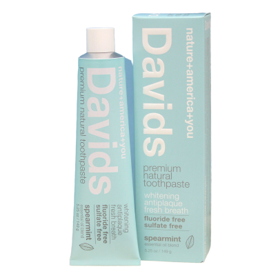 Davids Premium Natural Toothpaste Spearmint