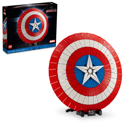 LEGO Marvel Captain America's Shield Building Kit
