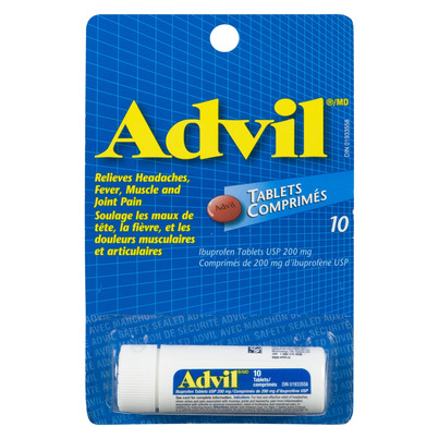 Advil Tablets Pocket Pack