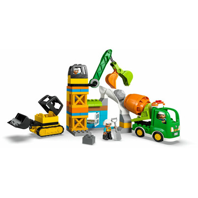 LEGO DUPLO Town Construction Site Building Toy Set
