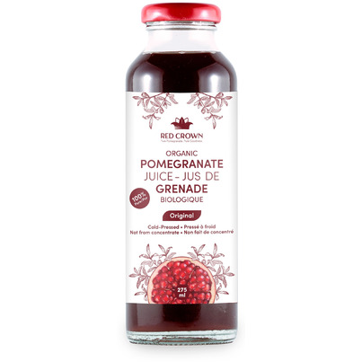 Red Crown 100% Pure Organic Pomegranate Juice Original