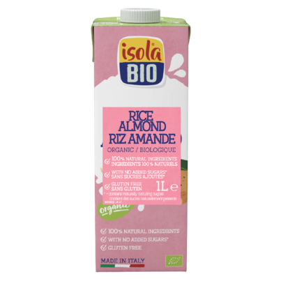 Isola Bio Organic Almond Rice Beverage