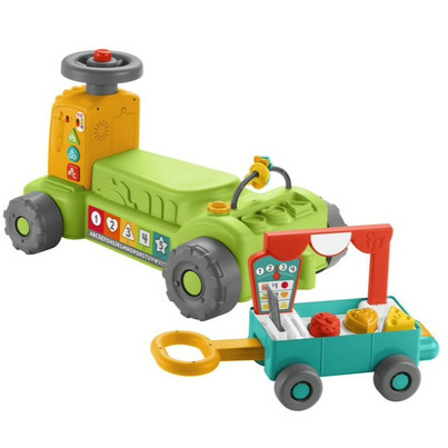 Fisher-Price Laugh & Learn 4-in-1 Farm To Market Tractor
