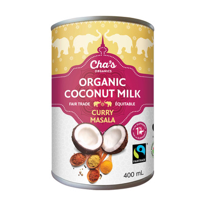 Cha's Organics Curry Masala Coconut Milk