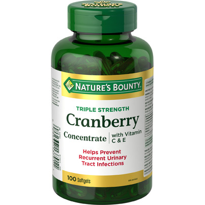Nature's Bounty Cranberry Concentrate With Vitamin C And E