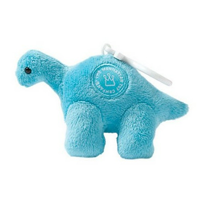 Manhattan Toy Dino Mini Plush Blue With Clip