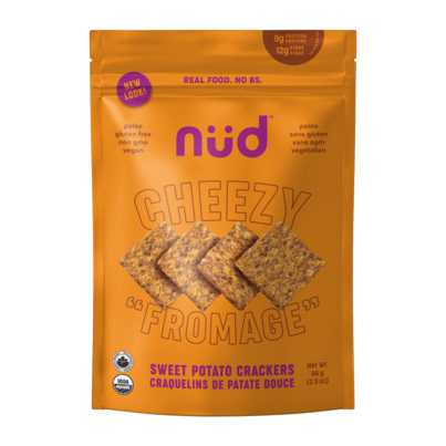 Nud Fud Cheezy Crackers