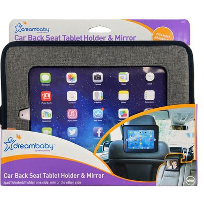 Dreambaby Car Back Seat Tablet Holder & Mirror