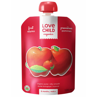 Love Child Organics Baby Food Pouch First Apples