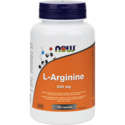 NOW Foods L-Arginine 500 Mg